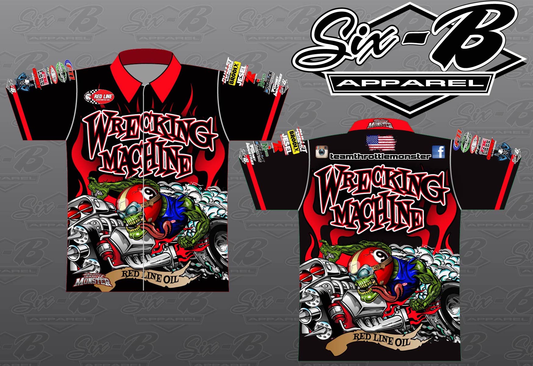 Crew Shirt - Wrecking Machine