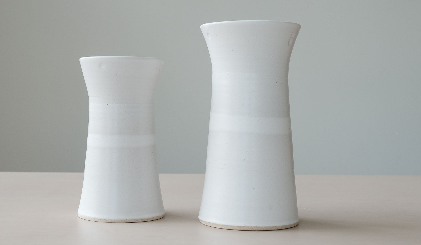 Eric Bonnin Vase: White