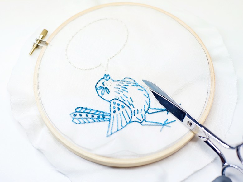 Transferring Embroidery Patterns: Solvy, Part II –