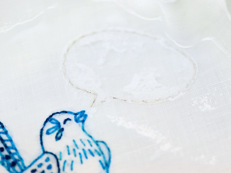 DEMO: Sulky Paper Solvy (Dissolvable Embroidery Transfer) 