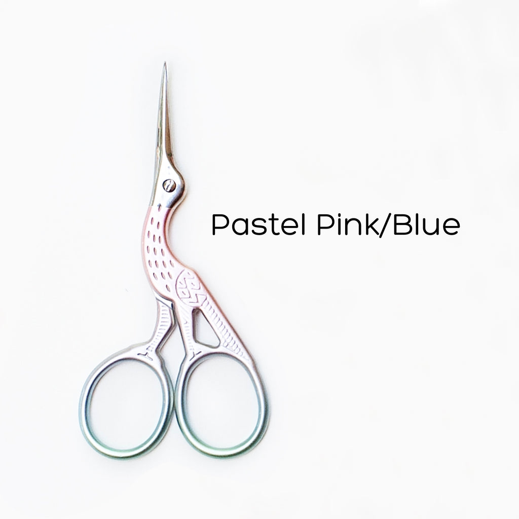 14 Lining Style 3.5 Multi Purpose Bird/ Stork Small Beauty Embroidery  Scissors