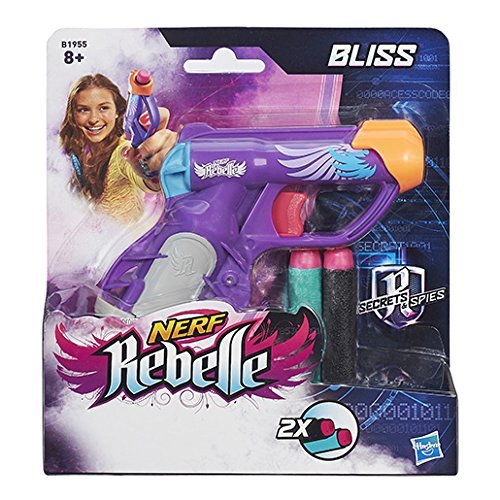 Buy Nerf Rebelle Secret Blaster, Purple with extra darts Online at  desertcartINDIA