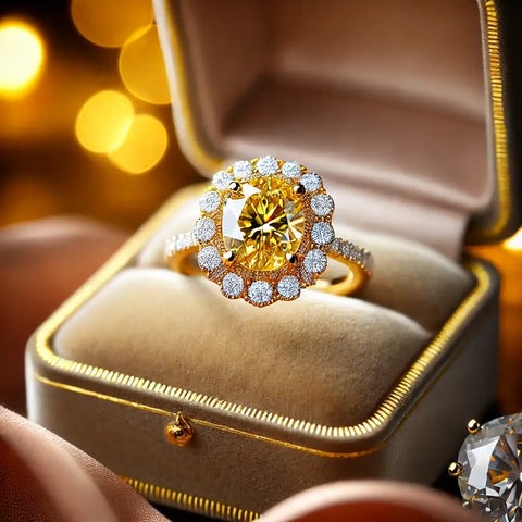 Yellow Diamond Engagement Rings