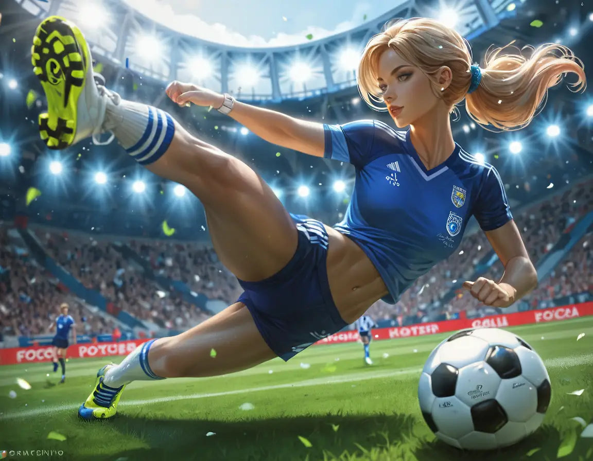 AI Soccer Girl