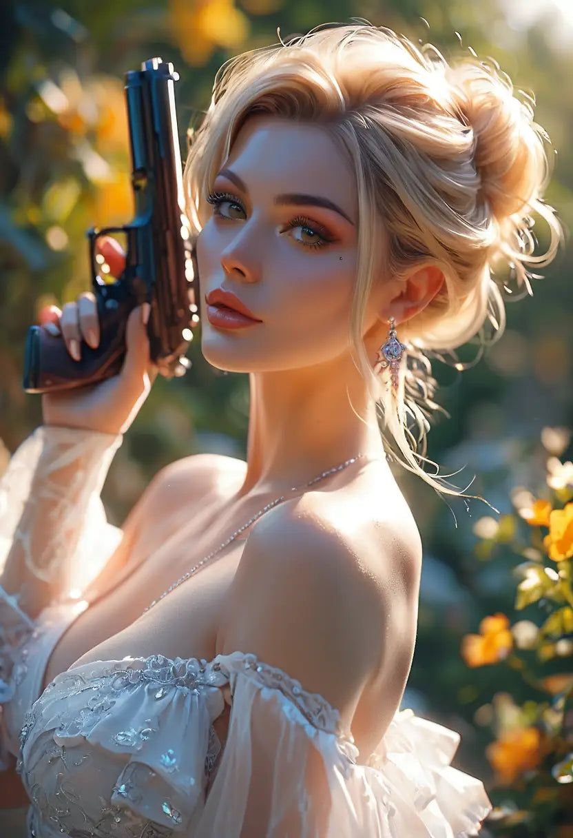 AI-Powered Beauty With Guns