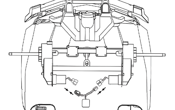 Connect the motor wires.