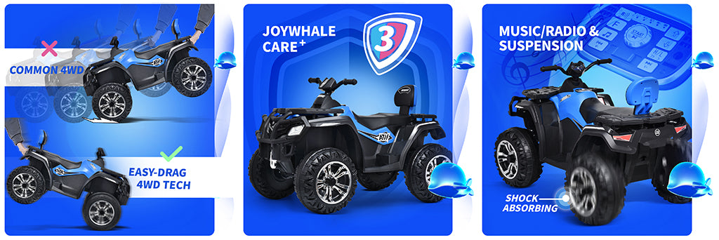 Joywhale ride on ATV Details