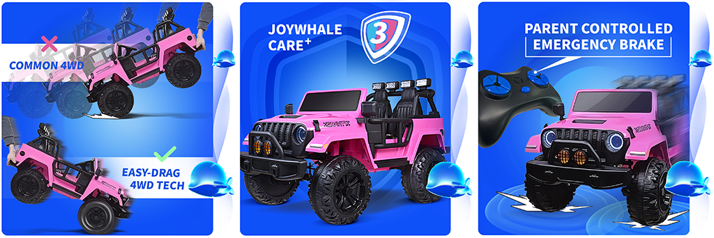 Joywhale ride on truck details