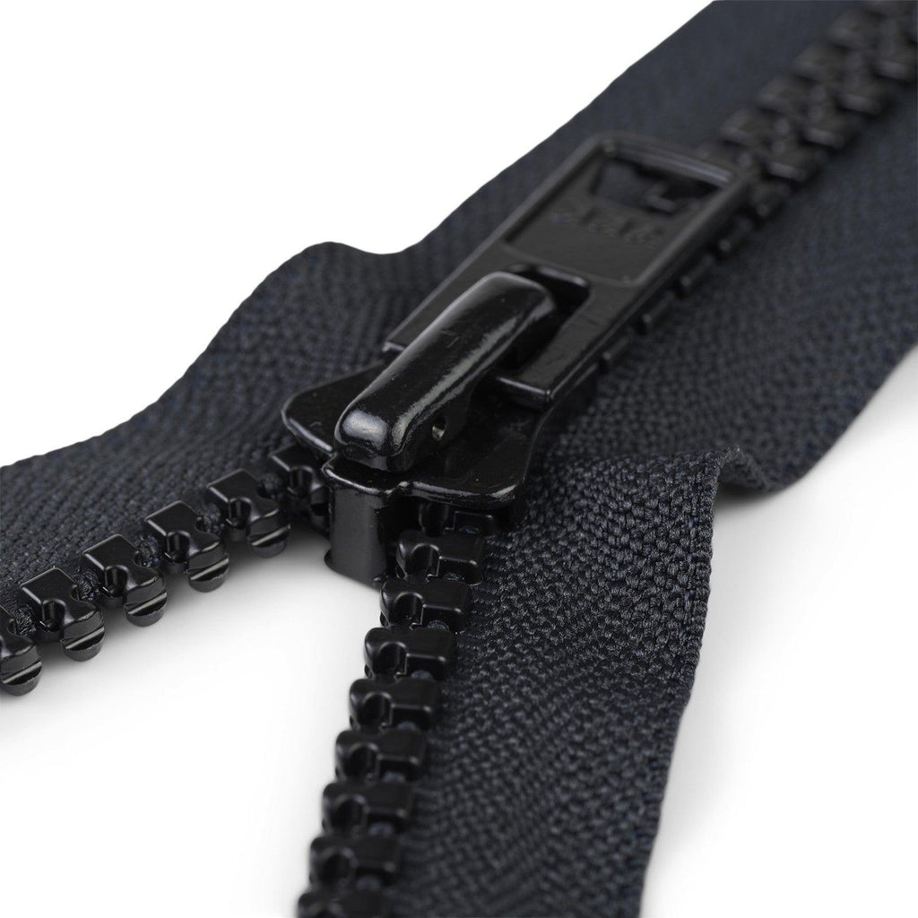 YKK VISLON Zipper Top Stop #10 VF Black