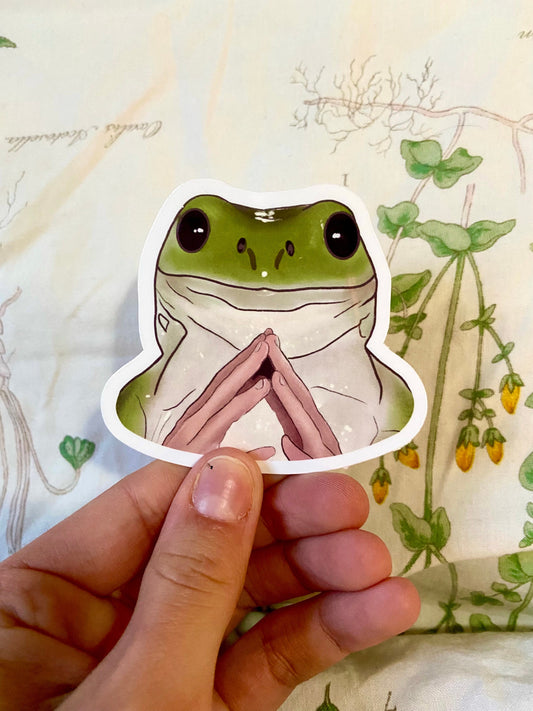 DJ Music Frog Sticker – Hollandaize Art
