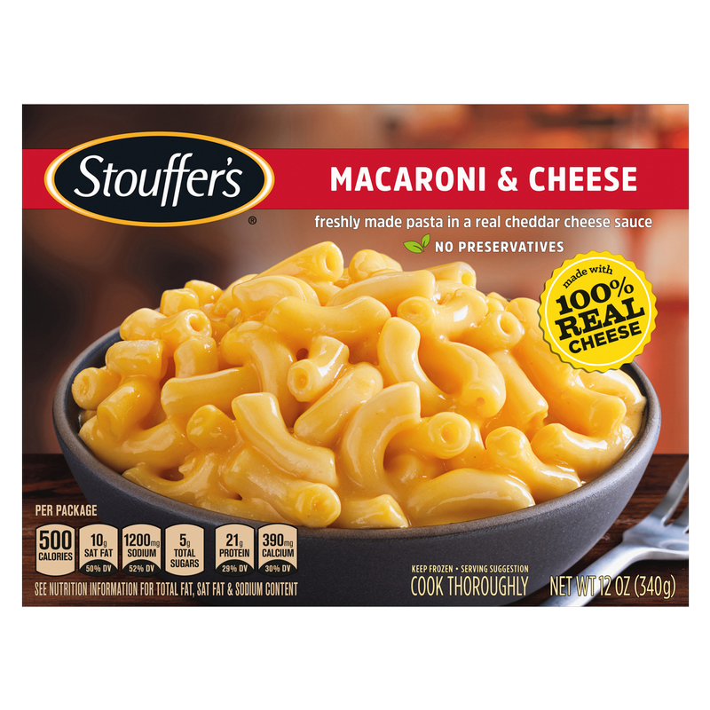 Stouffer's Frozen Macaroni & Cheese Meal 12oz - TUMS Halftime Heroes product image