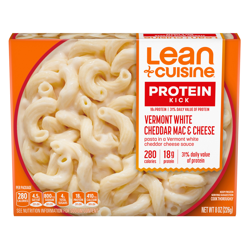 Lean Cuisine Frozen Vermont White Cheddar Mac & Cheese Meal 8oz - TUMS Halftime Heroes product image