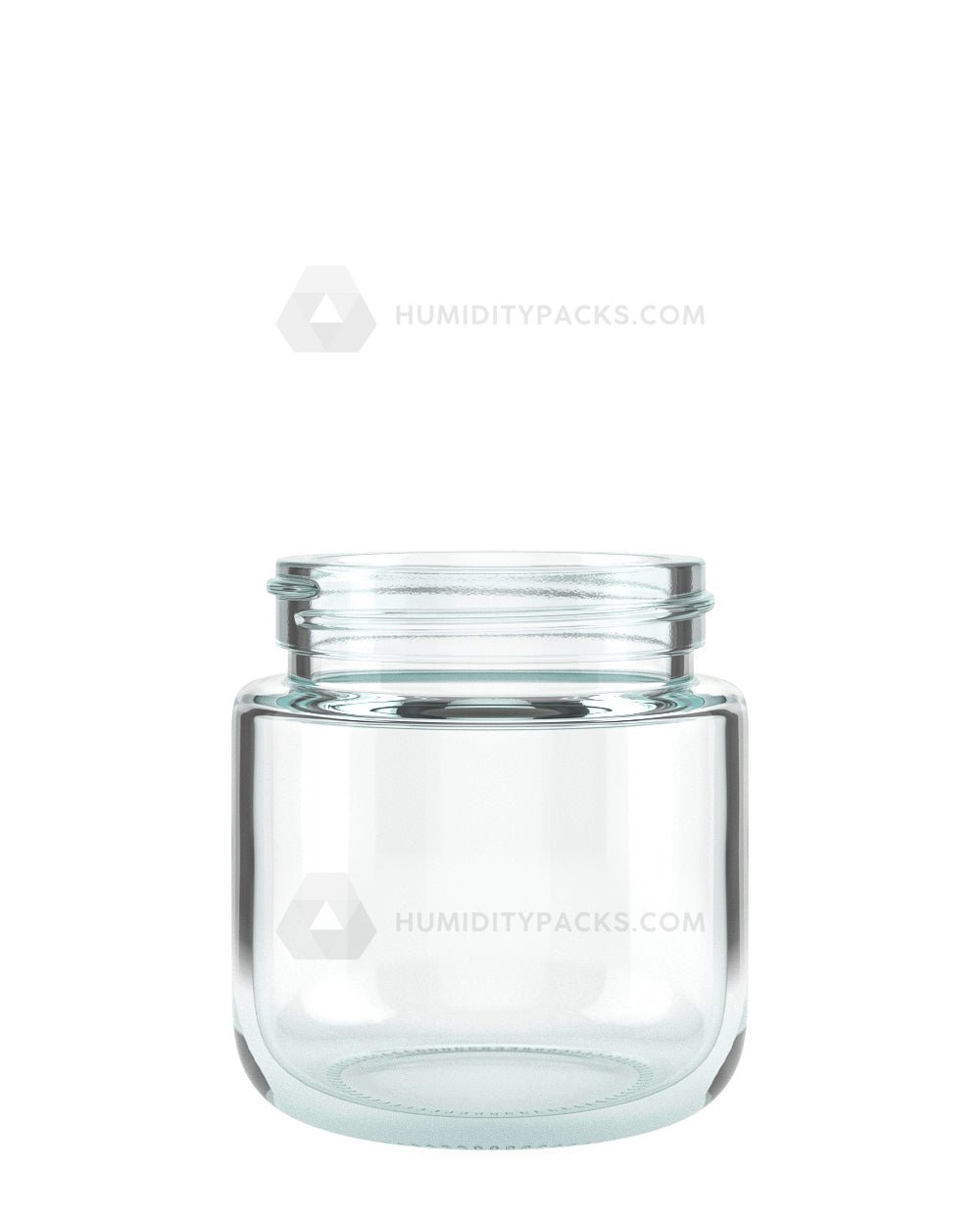 Acopa 72 oz. Clear Stackable Square Glass Jar