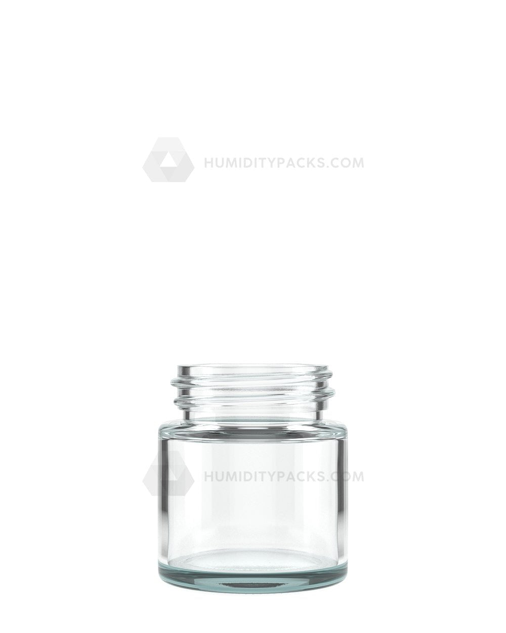 10oz Straight Sided Clear Glass Jars 72/Box