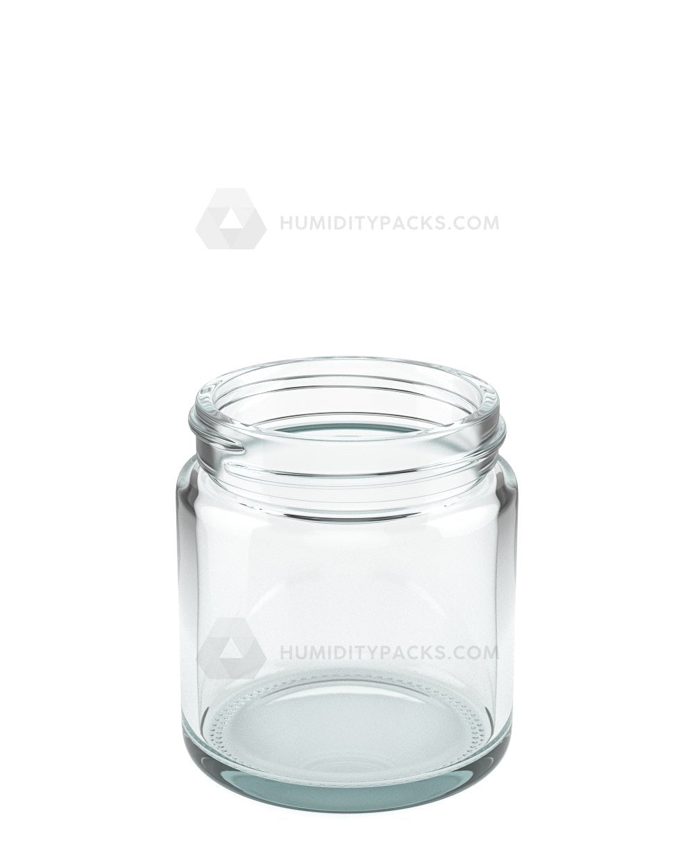 53mm Straight Sided Clear 3oz Plastic Jar 100/Box