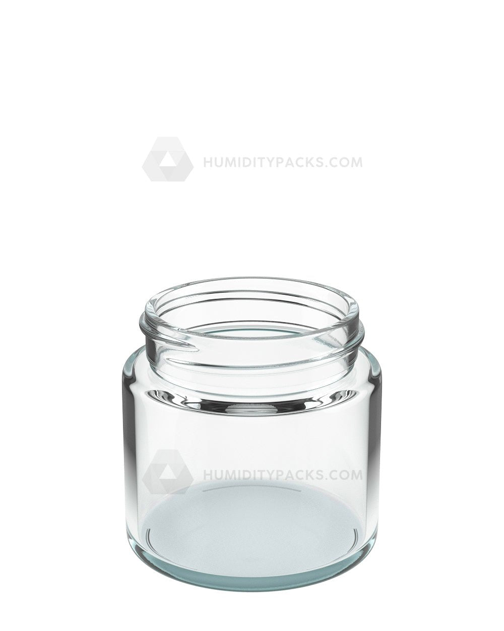 57mm Straight Sided Clear 10oz Glass Jar 72/Box