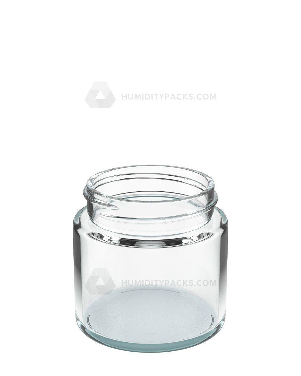 10 oz. Clear Glass Jars with Straight Sides 57/400 Thread