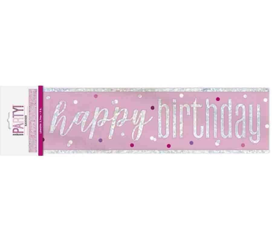 Happy Birthday,Foil Balloon,Pink,Birthday, Sparkle,Pink Birthday ...