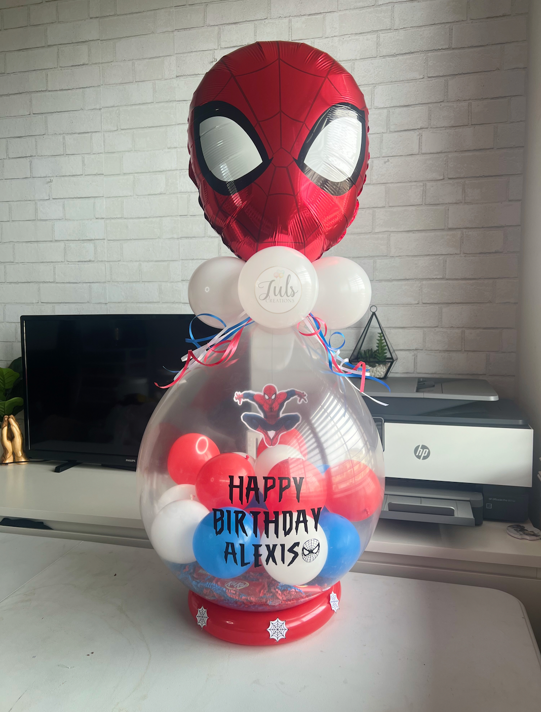 Spider-Man Stuffed Balloon – JulsCreations