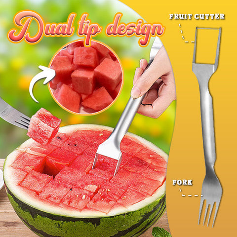 Watermelon Fruit Fork Cutter