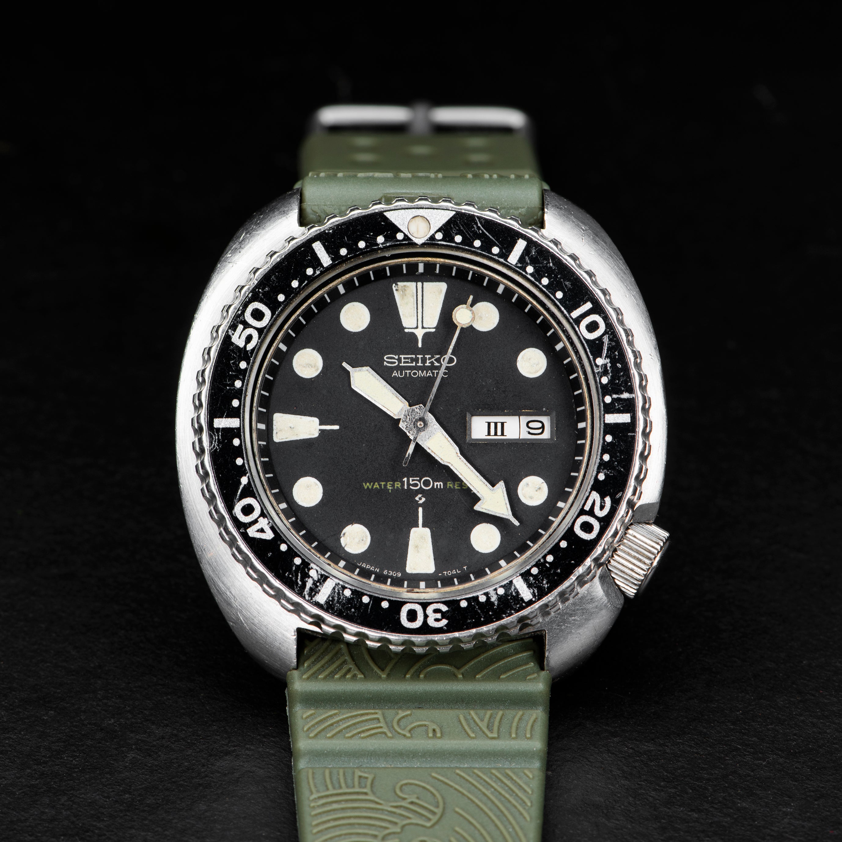 SOLD - 1980's SEIKO 'Turtle' Diver 6309-7040 JDM – Apex Vintage Watches