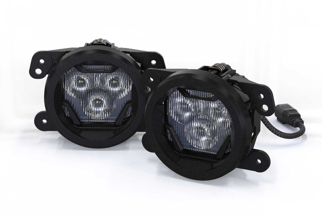 Jeep Wrangler Jk: Morimoto 4Banger Led Fog Lights