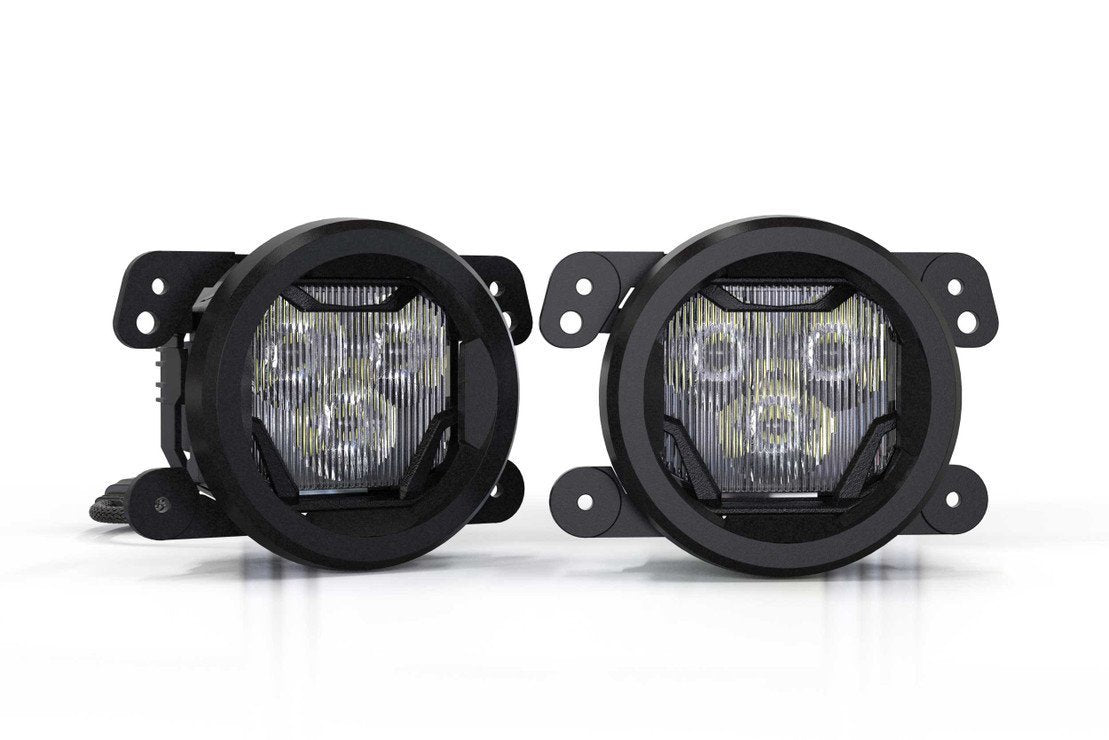 Jeep Wrangler Jk: Morimoto 4Banger Led Fog Lights