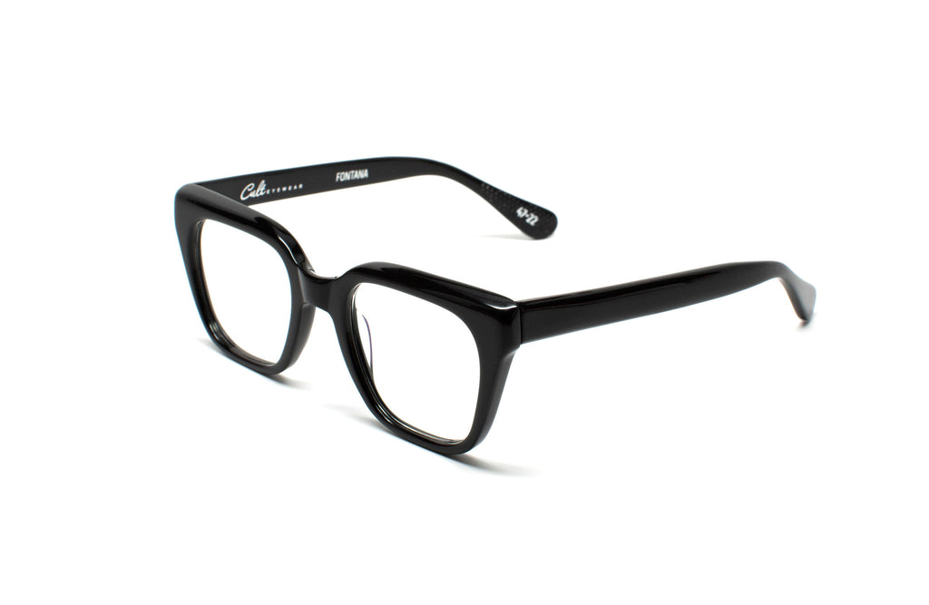 Marcello Mastroianni Eyeglass Frames | Fontana | Night Black | Cult ...