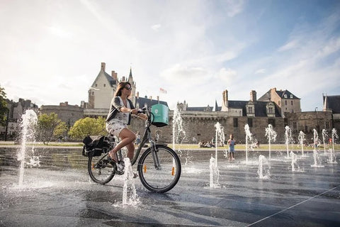 faire du vélo en ville à Nantes