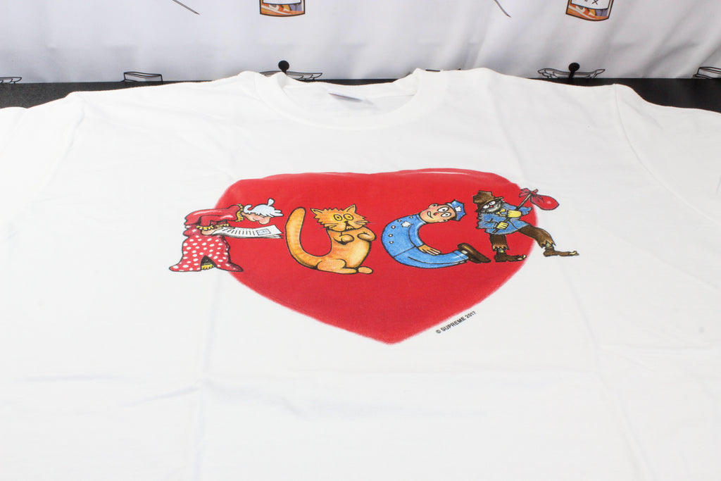 supreme heart tee