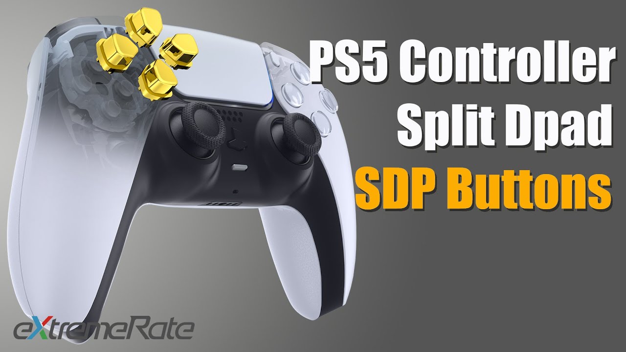 eXtremeRate PS5 Controller & PS4 Controller SDP (Split D-pad) Buttons –  eXtremeRate Retail