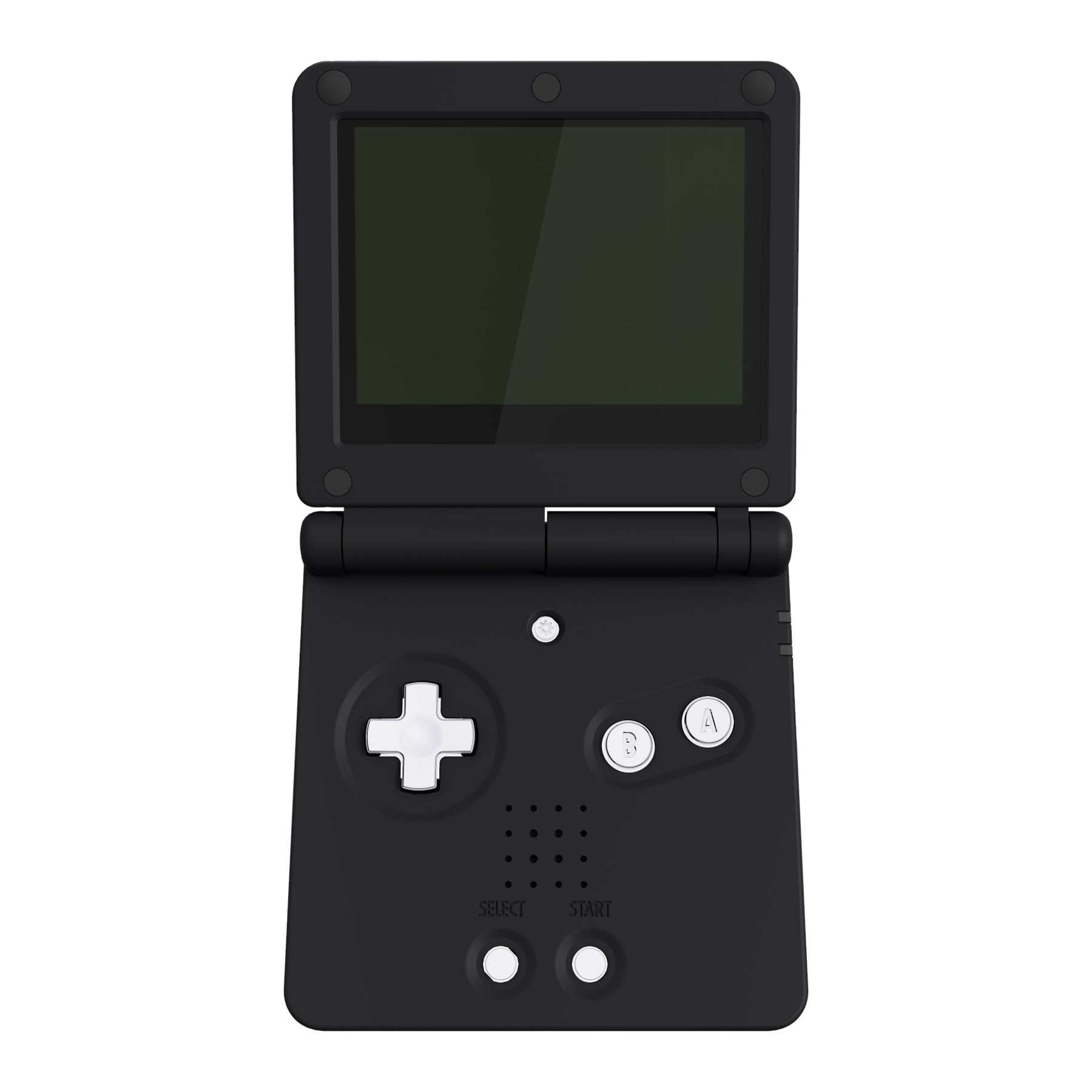 eXtremeRate Custom Replacement Full Set Buttons for Gameboy Advance SP GBA  SP Console - Matte White