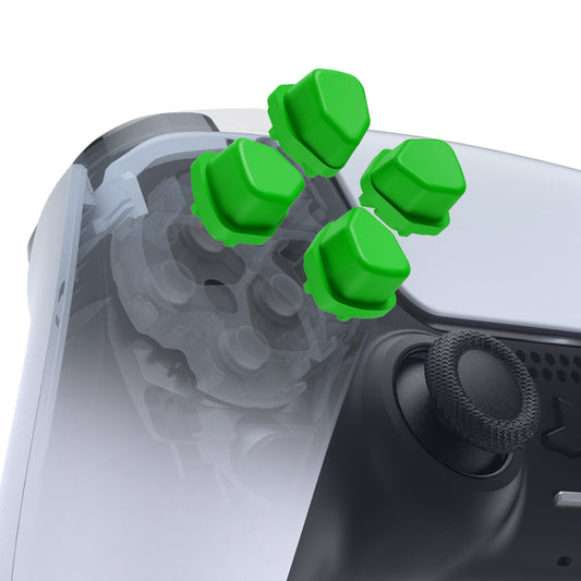 eXtremeRate ThumbsGear Interchangeable Ergonomic Thumbstick for PS5  Controller, for PS4 All Model Controller - 3 Height Domed and Concave Grips  Adjustable Joystick - Green – eXtremeRate Retail