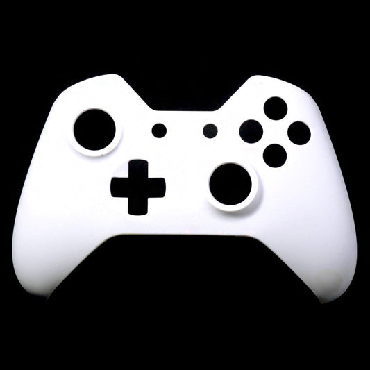 Solid White Face Plate Front Shell Custom Kits for Xbox One Controller - XOMF065