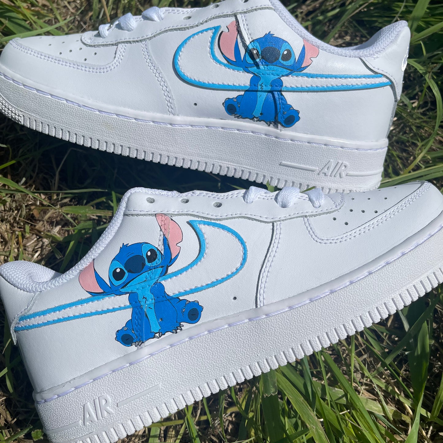 Custom AIR FORCE 1 - Stitch (Lilo & Stitch)#N# – ta-customss