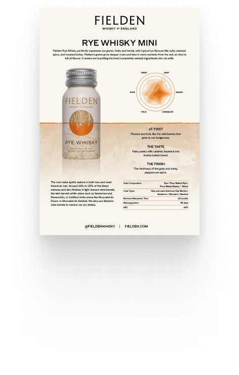 Fieldnotes Hedgerow Whisky Release Notes
