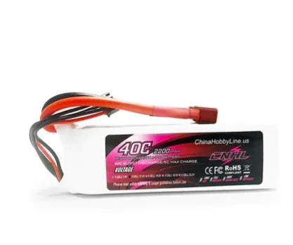 Batería lipo 11.1v 3s 2200mah