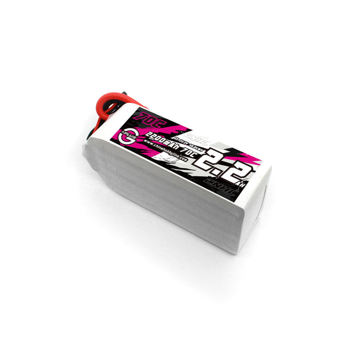 Batería Lipo CNHL G+Plus 2200mAh 22.2V 6S 70C con enchufe XT60 