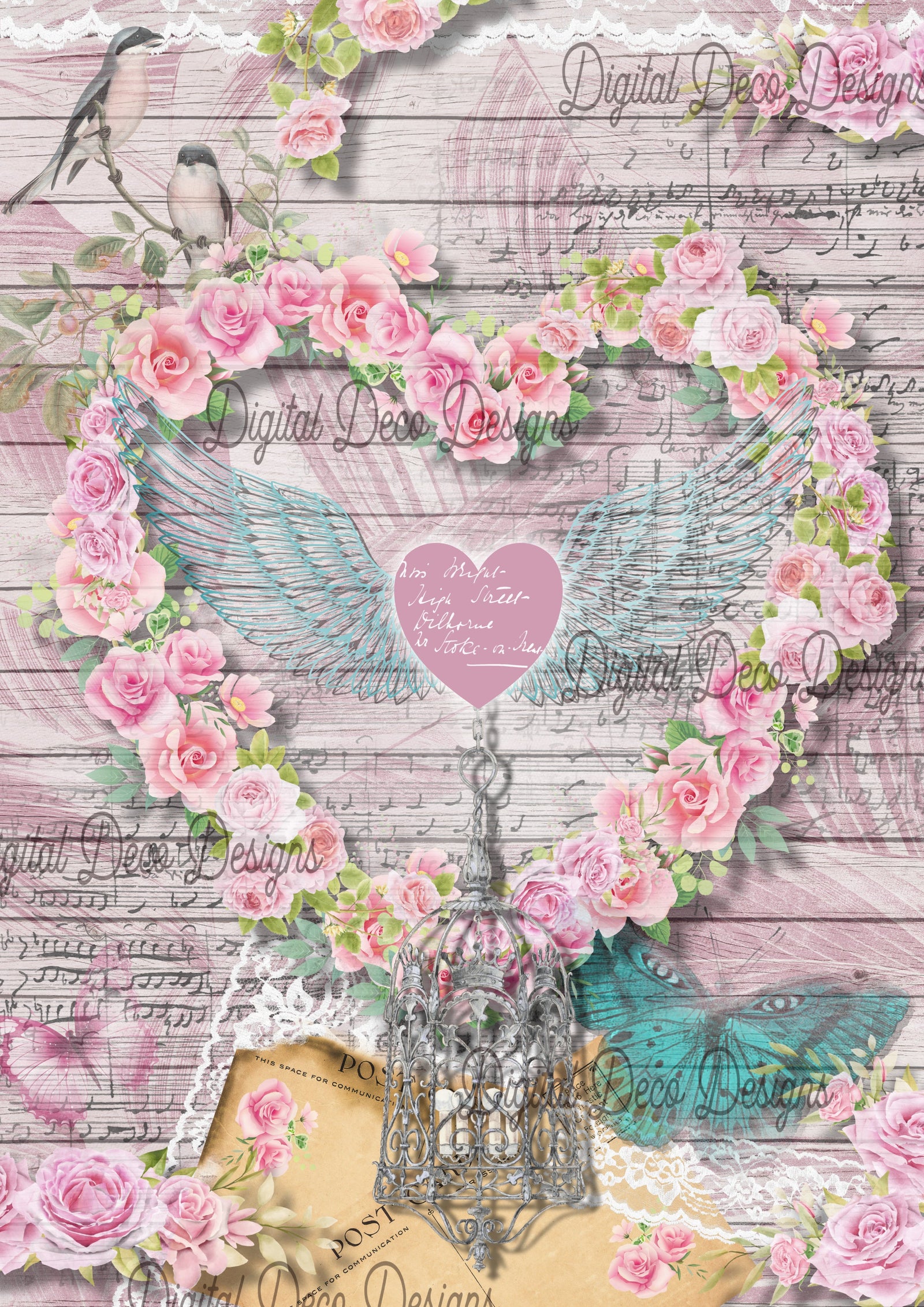Sweet Child Valentine (#E045) - Digital Deco Designs
