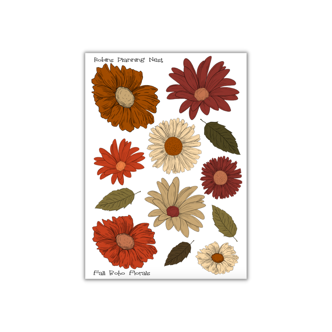 Fall Boho Florals