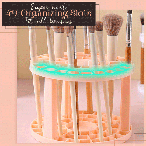 Makeup Brush Organizer Storage Rack