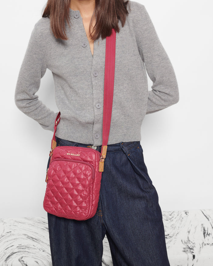 Crossbody bag Mz Wallace Red in Synthetic - 24871929