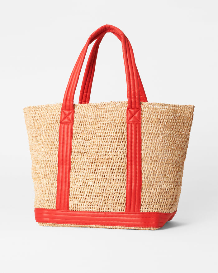 LOEWE + Paula's Ibiza leather-trimmed raffia bucket bag in 2023