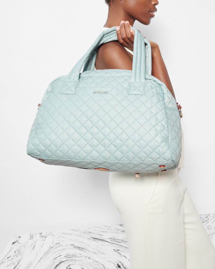 MZ Wallace Jimmy Quilted Shell Tote