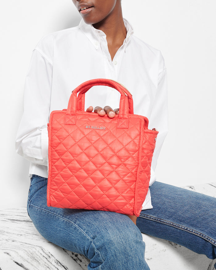 MZ Wallace Metallic Tote – Cinnamon Boutique