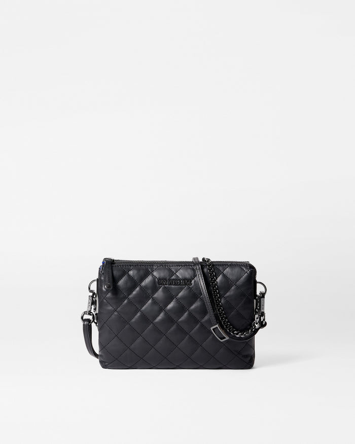 MZ Wallace Crosby Crossbody Sling Bag Black - trends and gems