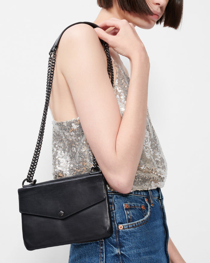 MZ WALLACE SPANGLE SEQUIN CROSBY CROSSBODY SLING BAG – A Step