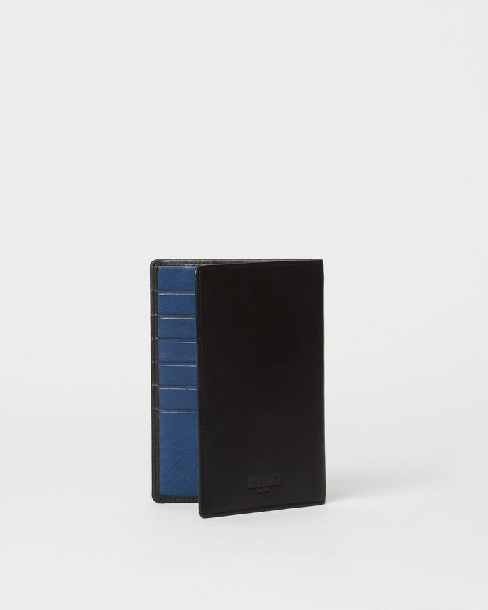 Crosby Long Nylon Wallet in Black