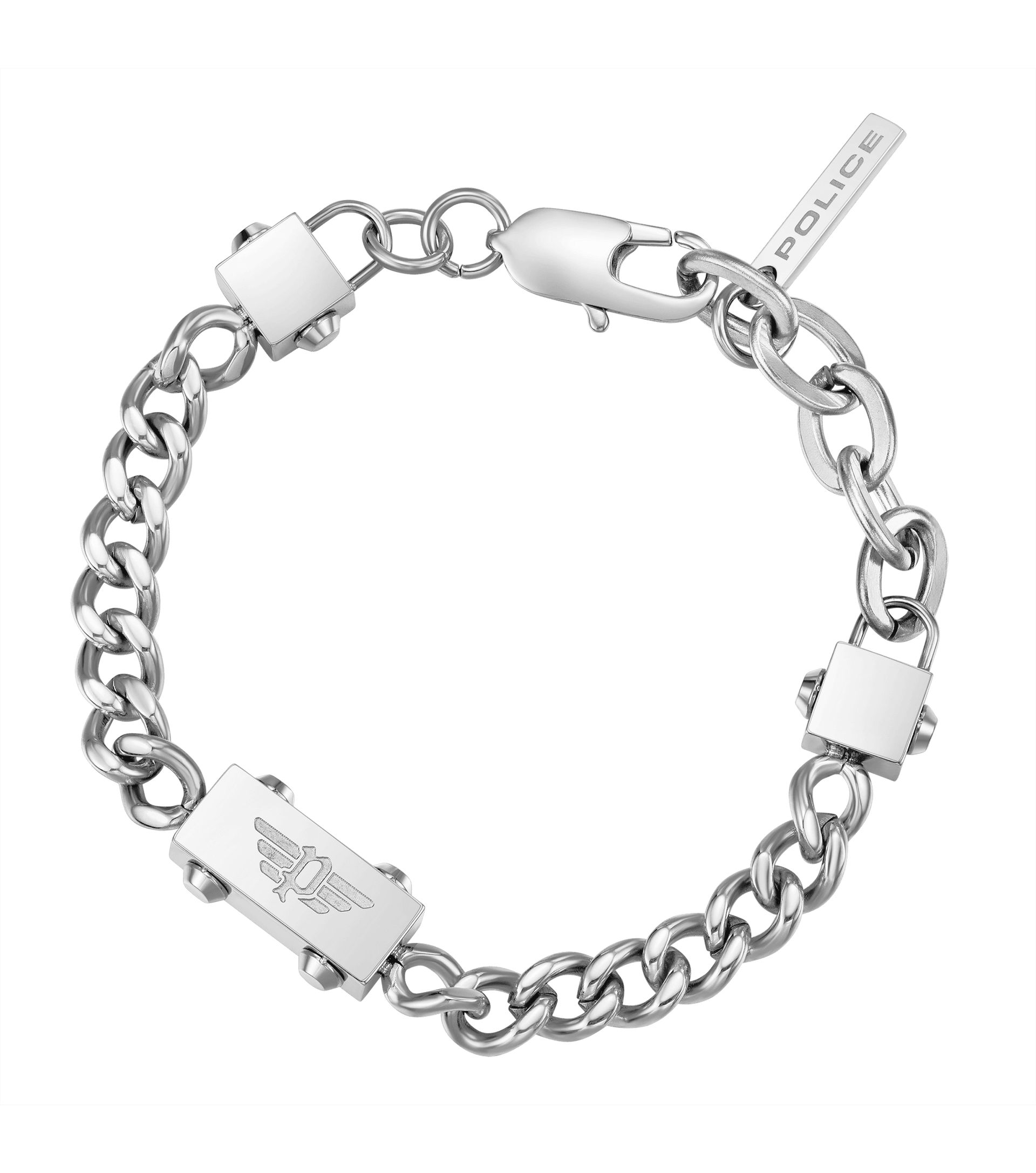 Police jewels - Chained For PEAGN0002102 By Men Police Necklace