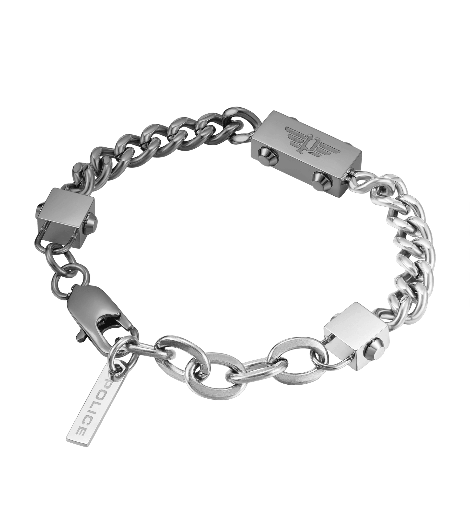 Police jewels - Chained Necklace By Police For Men PEAGN0002102